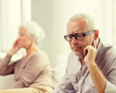 Divorce and older people.