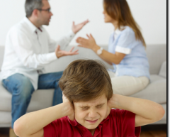 Putting children first in family break-up.