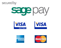 Secured by sagepay.