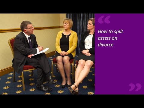 How to split assets on divorce