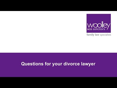 What Questions Should you Ask your Divorce Lawyer?