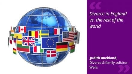 Divorce in England vs divorce in the rest of world