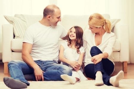 The law encourages co-parenting