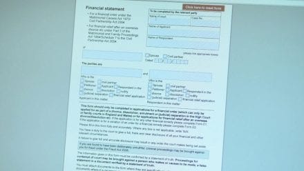 How to complete a Form E